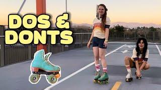 How to Rollerskate for Beginners: tips, dos and donts