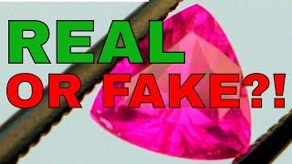 HOW TO TELL IF RUBY IS REAL OR FAKE?!