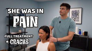 CRACKING a Pilates Instructor with BACK PAIN || Full Treatment with Dr. Tyler