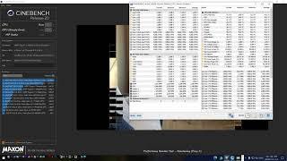 5800X All Core overclock Cinebench20 4800Mhz