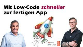 OutSystems Demo: mit Low-Code schneller zur fertigen App / High-Performance Low-Code mit OutSystems