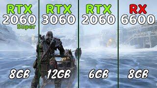 RX 6600 vs RTX 2060 vs RTX 3060 vs RTX 2060 Super | Test In 1080P & 1440P