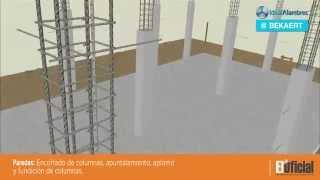 Construcción de vivienda usando línea Armex® de IdealAlambrec Bekaert
