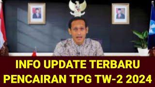 UPDATE TERBARU PENCAIRAN TPG TW-2 2024 YANG LAIN MENYUSUL