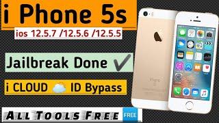 iPhone 5s 12.5.7 iCloud ID Bypass/jailbreak 2023 Free Tools بالكل اسان iphone 6 /6+ ios12.4to 12.5.7