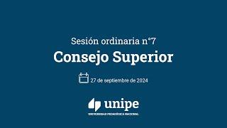 Adhesión del Consejo Superior de UNIPE en contra del veto a la Ley de Financiamiento Universitario