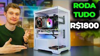 R$1800 GAMING PC TO RUN EVERYTHING IN 2024! ASSEMBLY AND TESTING (2025)