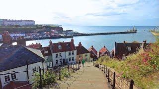 Robin Hoods Bay to Whitby The Complete Walk, English Countryside 4K