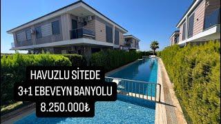 Didim Efeler Mahallesi Havuzlu Site İçi Lüks 3+1 Ebeveyn Banyolu Villa 8.250.000₺ İyi Seyirler …