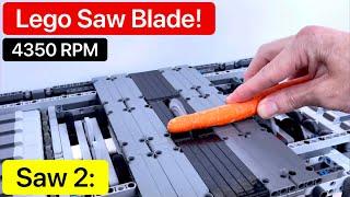 Saw 2: Lego Technic Saw vs Objects!