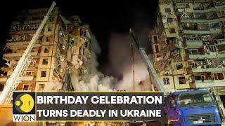 Ukraine War: Death toll rises from Russian missile strike on Dnipro  apartment block | WION Pulse