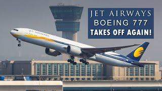 Jet Airways Boeing 777 Takes Off from Mumbai Airport Once Again, But for the Last Time!