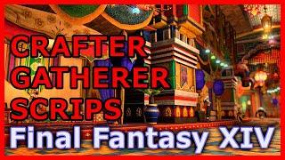 FFXIV - Guía Sistema de CRAFTER / GATHERER SCRIPS - Cómo farmearlos