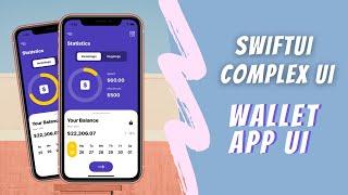 SwiftUI 2.0 Complex App UI - Wallet App UI - Custom Segmented Picker - Shapes - SwiftUI Tutorials