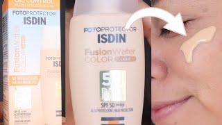 This is Fotoprotector ISDIN Fusion Water Color Oil Control