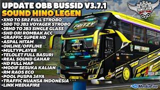 BASURI⁉️OBB BUSSID V3.7.1 LATEST SOUND HINO LEGEN GRAFFIC HD RAINBOW -Bus Simulator Indonesia