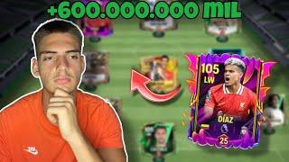 Cum Am Facut 600.000.000 Coins Dupa Ce L-am Bagat Pe DIAZ IN ECHIPA?-Team Upgrade-FC Mobile Romania