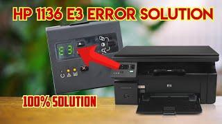 hp 1136 e3 error | hp m1136 printer e3 error | hp laserjet 1136 error e3 solution #video #printer