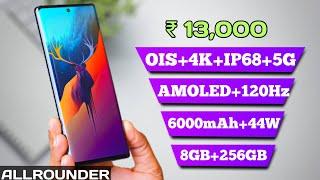 Top 3 ALLROUNDER 5G phones under 13000 with AMOLED+OIS+4K+6000mAh| 3 best 5g phones under 13000