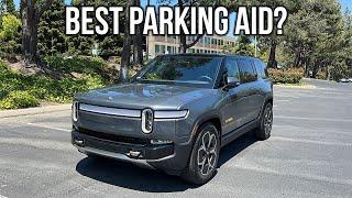 Rivian R1S Best Garage Parking Aid