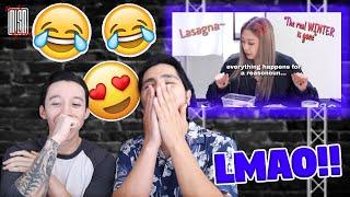 aespa speaking English with only one brain cell (not only english) |  NSD REACTION