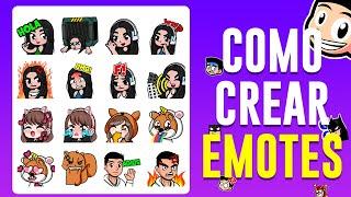 COMO HACER EMOTES SIN SABER DIBUJAR || MEJORA tus Streams