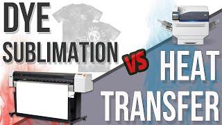 Dye Sublimation Printing vs Laser Heat Transfer Printing | What's the difference?