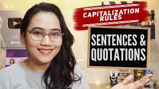 Paragraphs and Quotes - Capitalization Rules | CSE, IELTS, and UPCAT Review