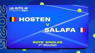 Les Petits As 2025 | Boys Singles R1 | Rune HOSTEN vs. Arthur SALAFA