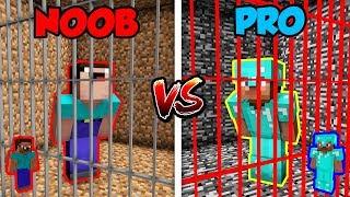 Minecraft NOOB vs. PRO: PRISON ESCAPE 3 in Minecraft!