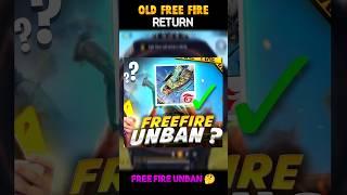 Old Free Fire Return  #shorts #freefire #shortsfeed #trending