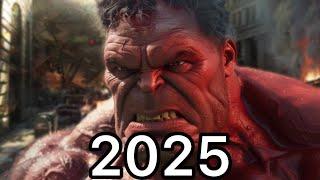 Evolution of Red Hulk