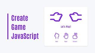 Build Rock Paper Scissors Game in HTML CSS & JavaScript