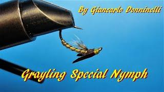 GRAYLING SPECIAL NYMPH By Giancarlo Donninelli
