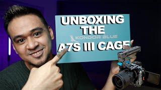 Unboxing and assembling the Kondor Blue A7s iii cage