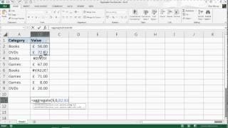 Learn the AGGREGATE Function in Excel