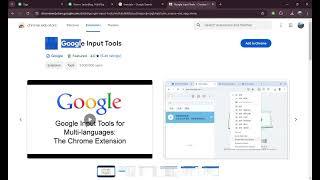 Blogspot Tubes : Google Input Tools Chrome extension