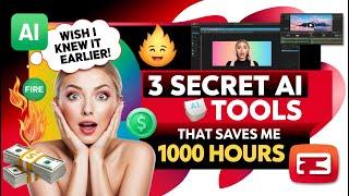 3 AI Video Editing Tools That Are The Best | AI Video Editing | Best AI Video Editing Tools 