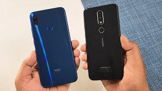 Redmi Note 7 vs Nokia 6.1 Plus SpeedTest & Camera Comparison