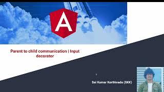 Parent to child communication | Input decorator | Angular 14 | Part 1