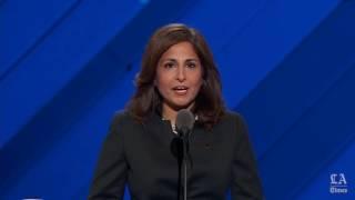 Neera Tanden, Center for American Progress president, speaks at the Democratic National Convention