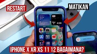 Cara mematikan dan restart iPhone X 11 12 series…