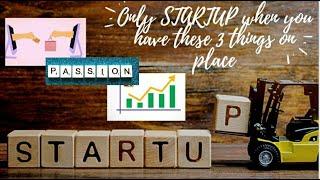 ONLY STARTUP WHEN YOU HAVE THESE 3 THINGS ON PLACE | DEVANSH LAKHANI