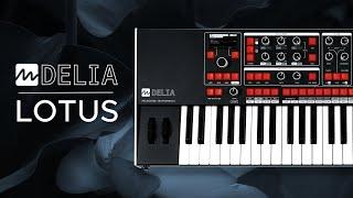 Melbourne Instruments Delia Demo (no talking): Presets for Ambient and Techno - Lotus Sound Pack