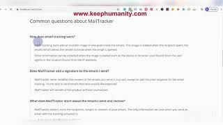 MailTracker extension  - installation - Hunter tool