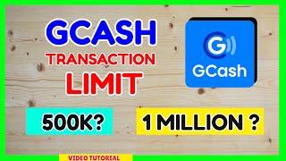 GCash Transaction Limits Daily Monthly - Increase GCash Limit 500k to 1M Paano?