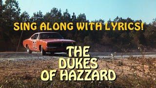 The Dukes of Hazzard theme song - lyrics on screen