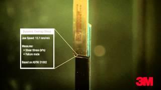 3M™ VHB™ Tape Test - Dynamic Overlap Shear