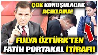 Fulya Öztürk Fatih Portakal hakkında gerçeği açıkladı! Çok samimi itiraf!