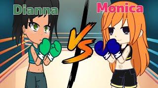 The tickle boxing match Monica vs Dianna (FT. @animationTickle_ ) Animation